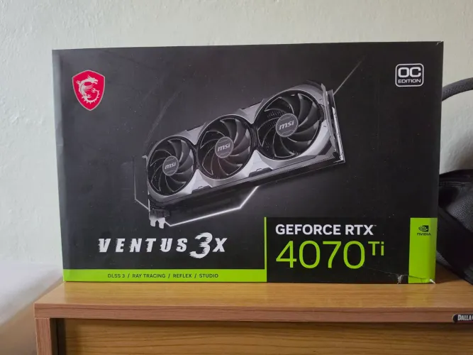 Placa de vídeo Nvidia RTX 4070 Ti MSI VENTUS 3X
