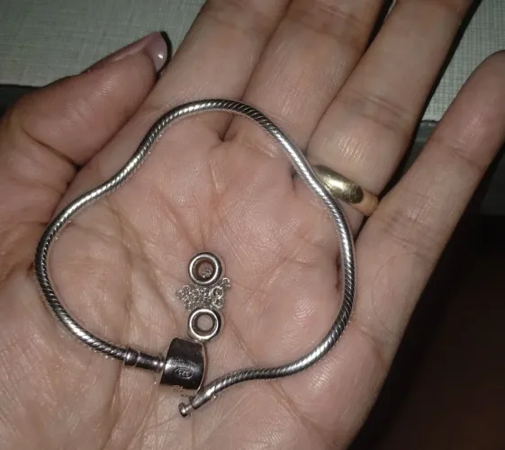 Pulseira Vivara prata 925 tamanho 18