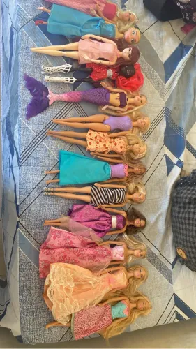 Kit 2 bonecas princesas