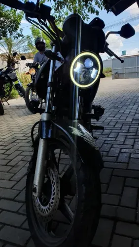 Farol redondo 7 polegadas 