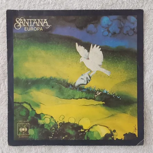 LP Vinil Single Santana Europa 1976. Raridade para colecionador.