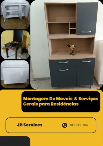 Montagem de Moveis e Serviços residencias em Geral