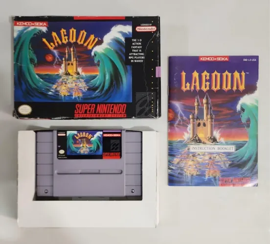 Lagoon CIB - Super Nintendo Nes