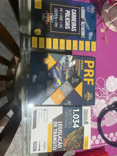 Livros de concurso PRF, estude com os melhores.