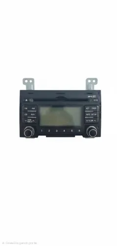 Radio Som Multimidia + Moldura Analógica Hyundai I30 2009/2012