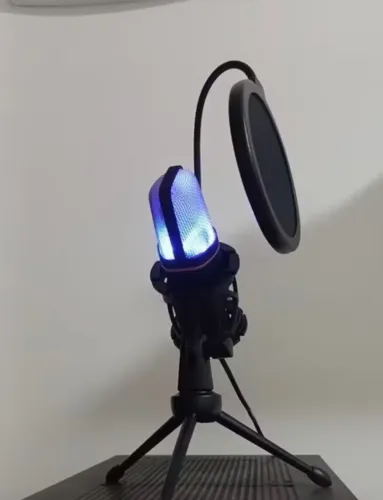 Microfone Condensador RgB Gamer