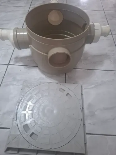 Cx de gordura ,mais a tampa excelente preço marca amanco