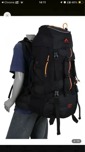 Mochila cargueira trilhas e rumos 65 + 10