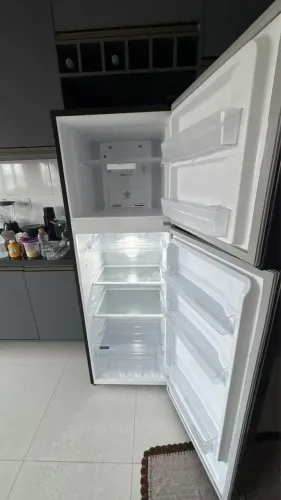 Geladeira Electrolux Frost Free 380L AutoSense Inverter Black Inox Look (IF41B)