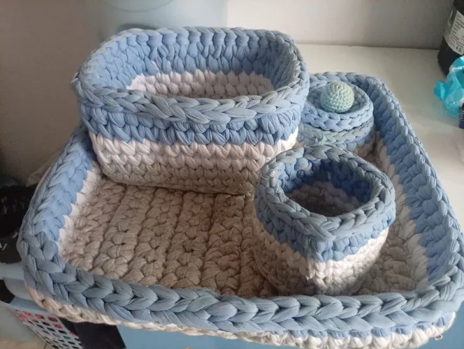 Kit maternidade para organização 