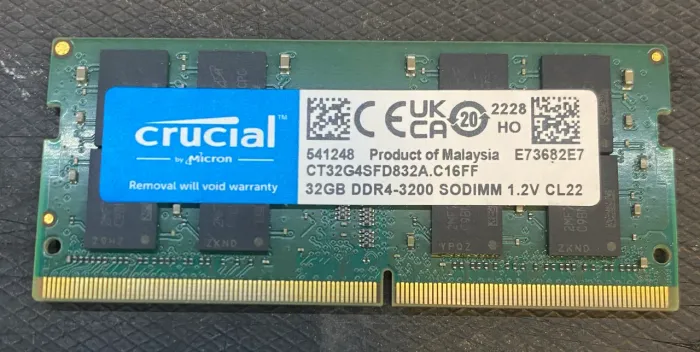 Memória ata notebook 32 gb ddr4 