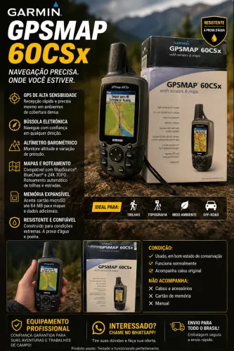 GARMIN GPSMAP 60CSx ORIGINAL