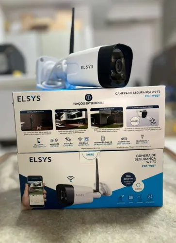 Câmera Wi-fi Elsys Externa 