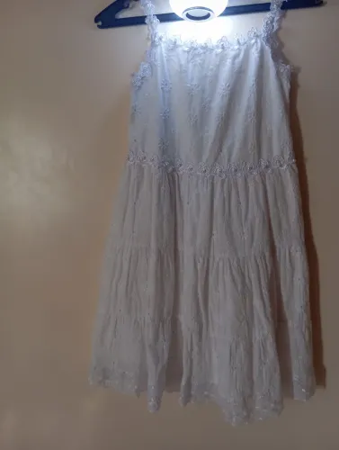 Vestido Branco de Alça