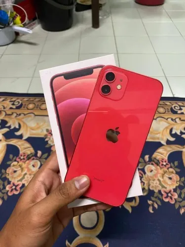 IPHONE 12 VERMELHO 256GB