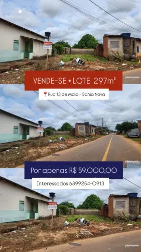 Vendo terreno Bahia Nova próximo ao bom sucesso