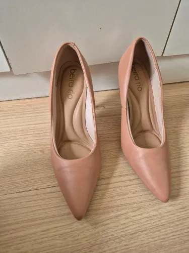 Scarpin Nude Beira Rio