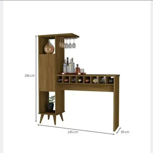 Bar com Balcão e adega