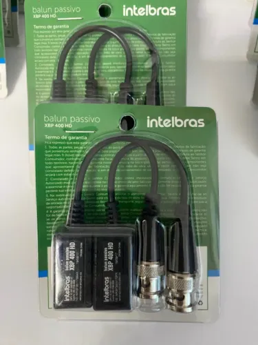 Balun Passivo Intelbras Xbp 400 Hd Ahd/tvi/cvi original (25 Pares)