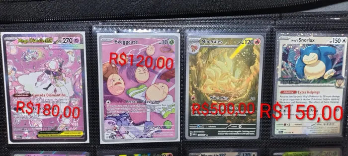 Cartas Pokémon NM (LEIA a descrição)