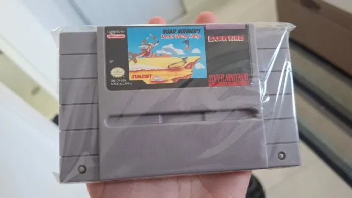 Cartucho Road Runner's SNES