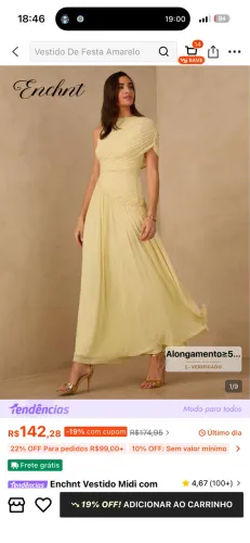 Vestido de festa SHEIN P