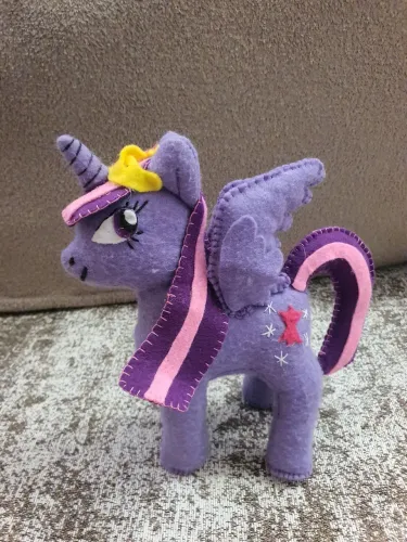 Pelúcia em Feltro My Little Pony - Twilight Sparkle
