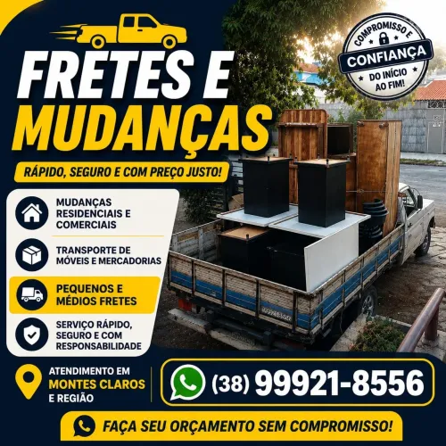 Frete,carretos e pequenas mudanças