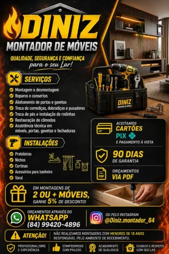 Montagens/reparos e concertos
