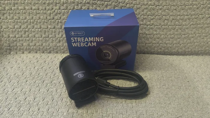Webcam Emeet S800 4K UHD - Nova na Caixa (Fotos Reais)