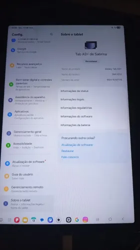 Tablet Samsung a9+