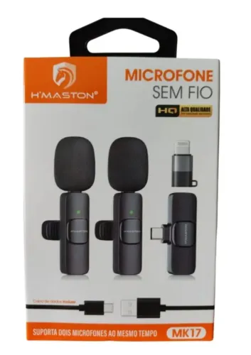 Microfone Lapela H'maston