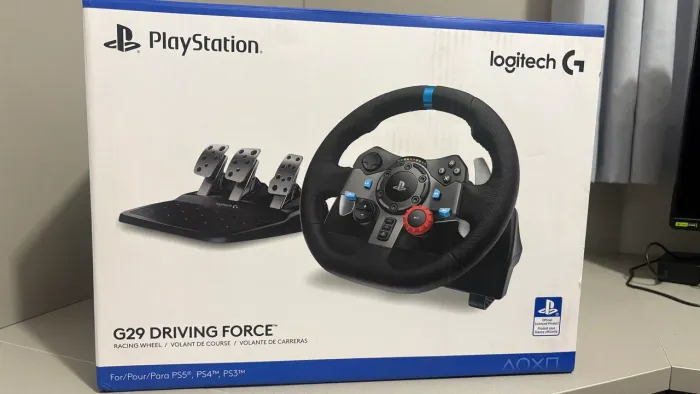 Volante G29 + câmbio
