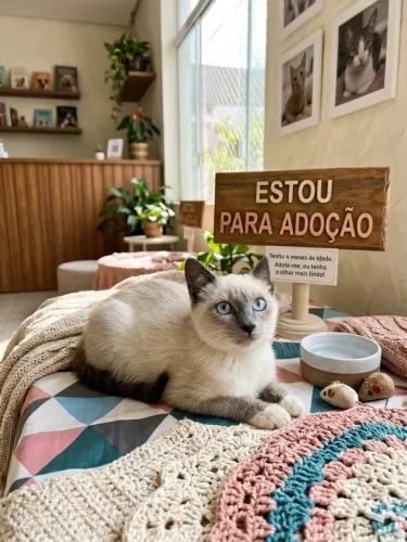 Doação gato macho filhote