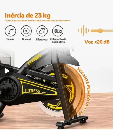 Bicicleta ergométrica super nova.