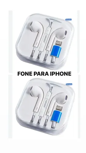 Fones com entrada Light-iPhone