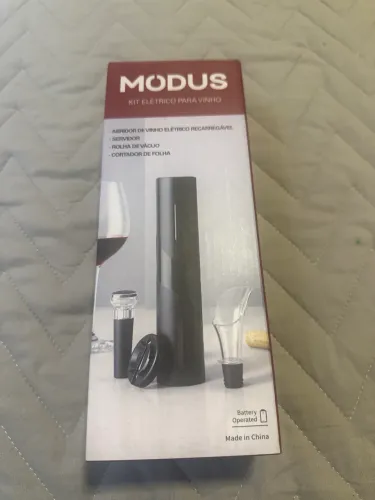 Kit elétrico para vinho 