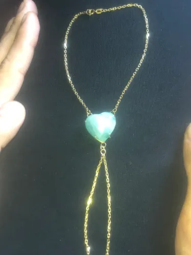 Pulseira-Anel Ouro 17k