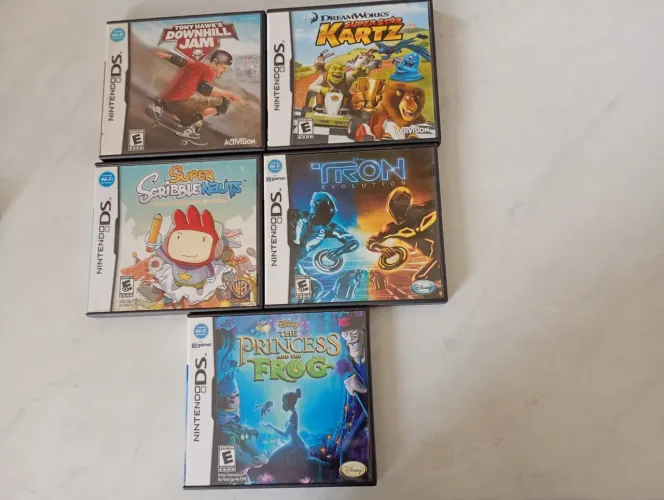 Lote jogos Nintendo DS