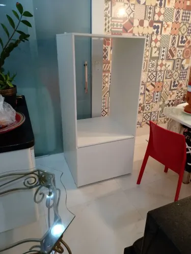 Pedestal para lavadora com gaveta embaixo