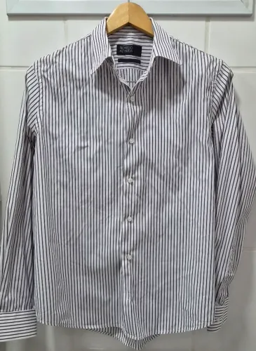 Camisa Ricardo Almeida Office listrada 39