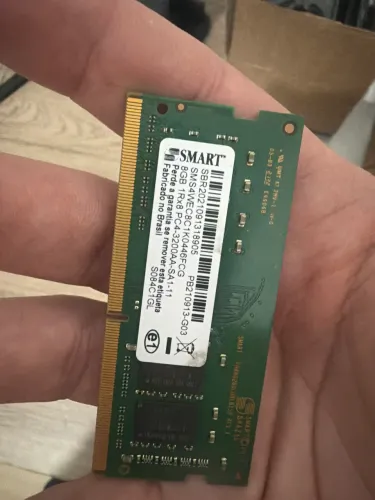 Memória RAM Notebook 8GB DDR4 3200MHz PC4-3200AA SMART 1Rx8