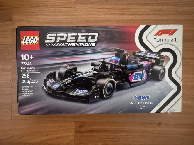 ? LEGO Speed Champions F1 BWT Alpine A524 - 258 Peças