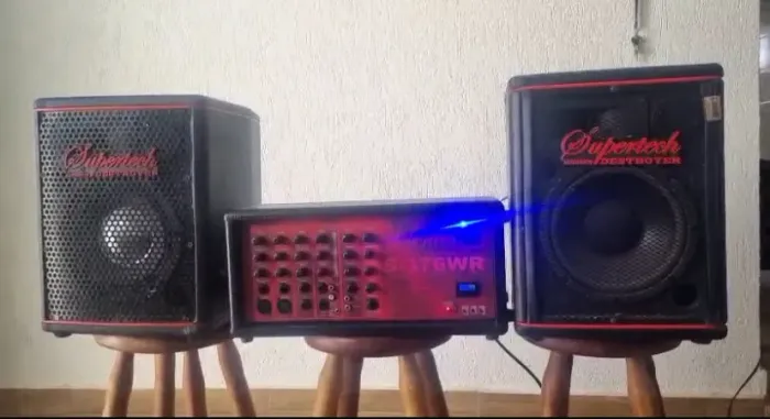 amplificador de áudio profissional Soundigital modelo S-376VR