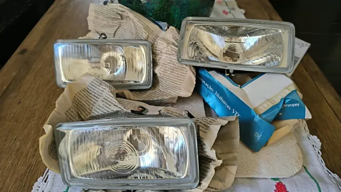 Par bloco otico farol Milha Cibie euro Serra Escort Xr3 Gol GT Del Rey Ghia