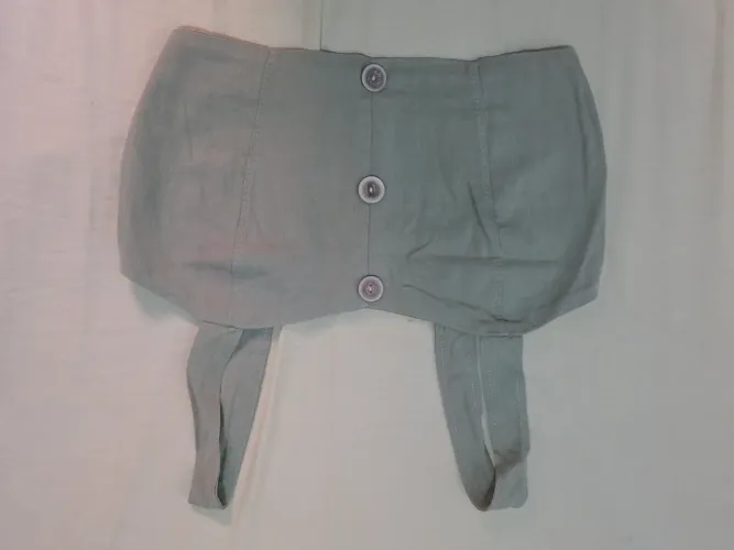 Cropped verde. Tamanho P.