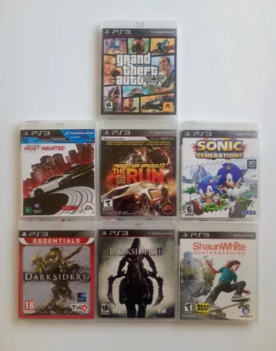 Jogos ps3 original - atenção na descrição - FAÇO OLX PAY!