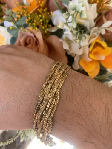 Pulseira de ouro