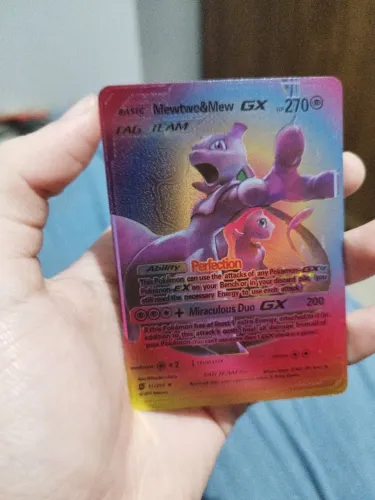 Card Mewtwo&Mew GX