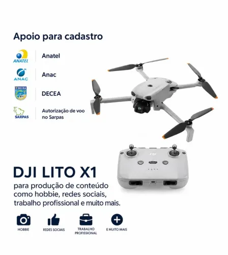 DJI Lito X1 standart LANÇAMENTO LACRADO